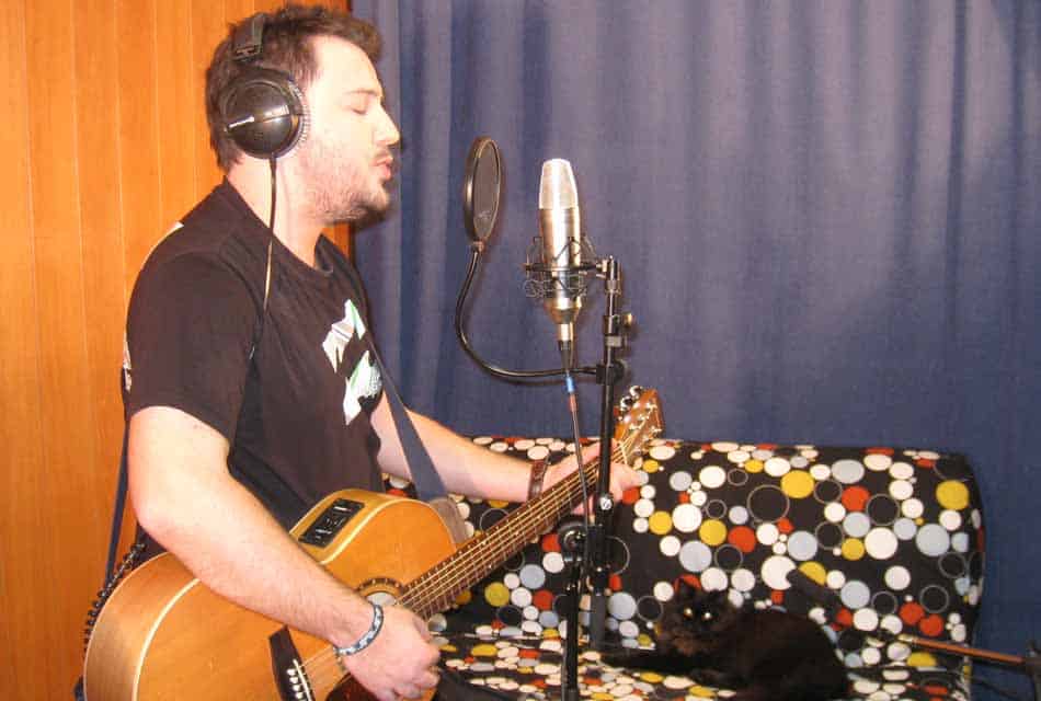 Recording and filming for Themis Mpasdekis’ contest