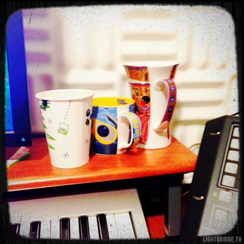 A day expressed in cups