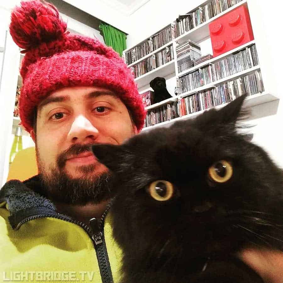 It’s cold again, hug a black cat